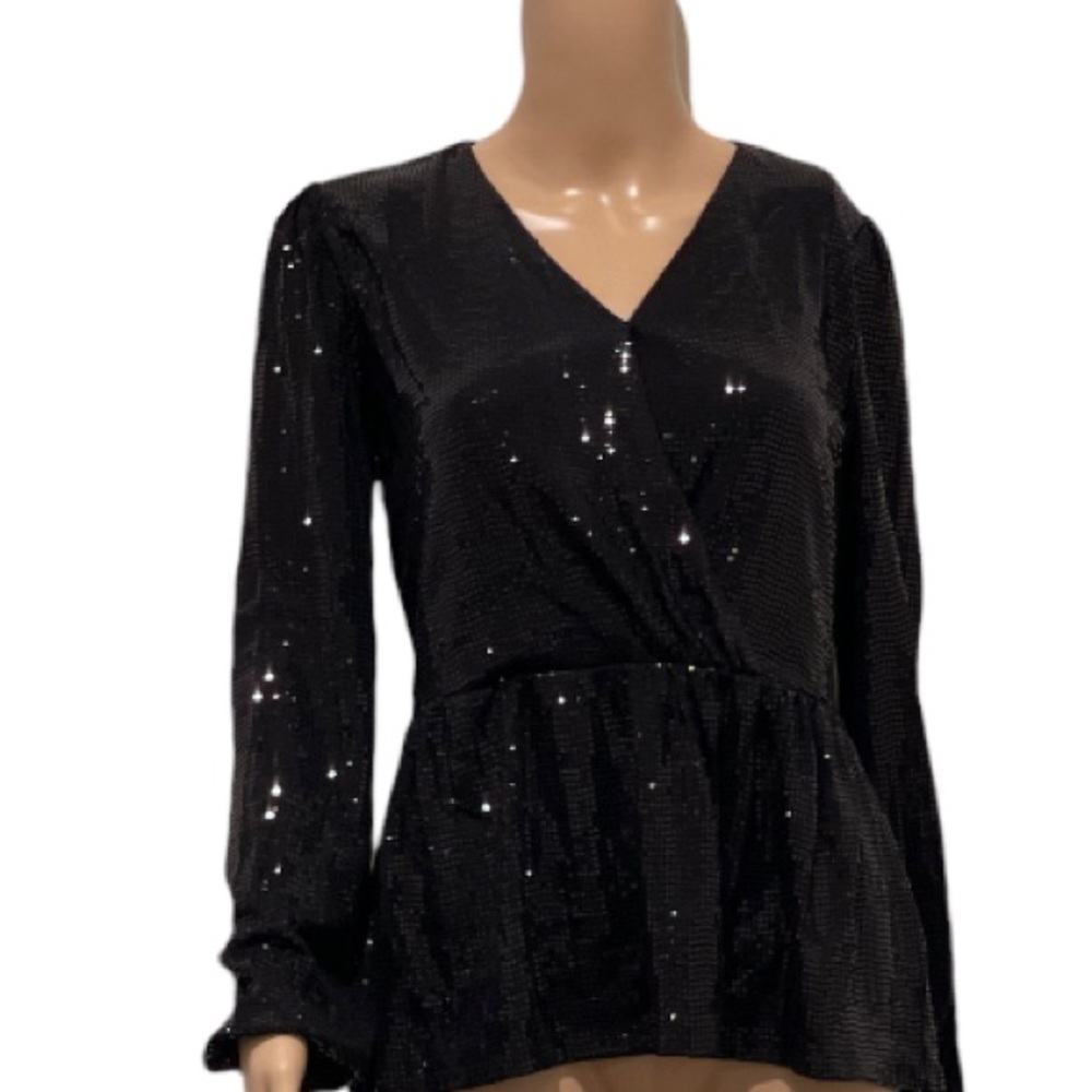 Micheal kors sparkling peolum style top